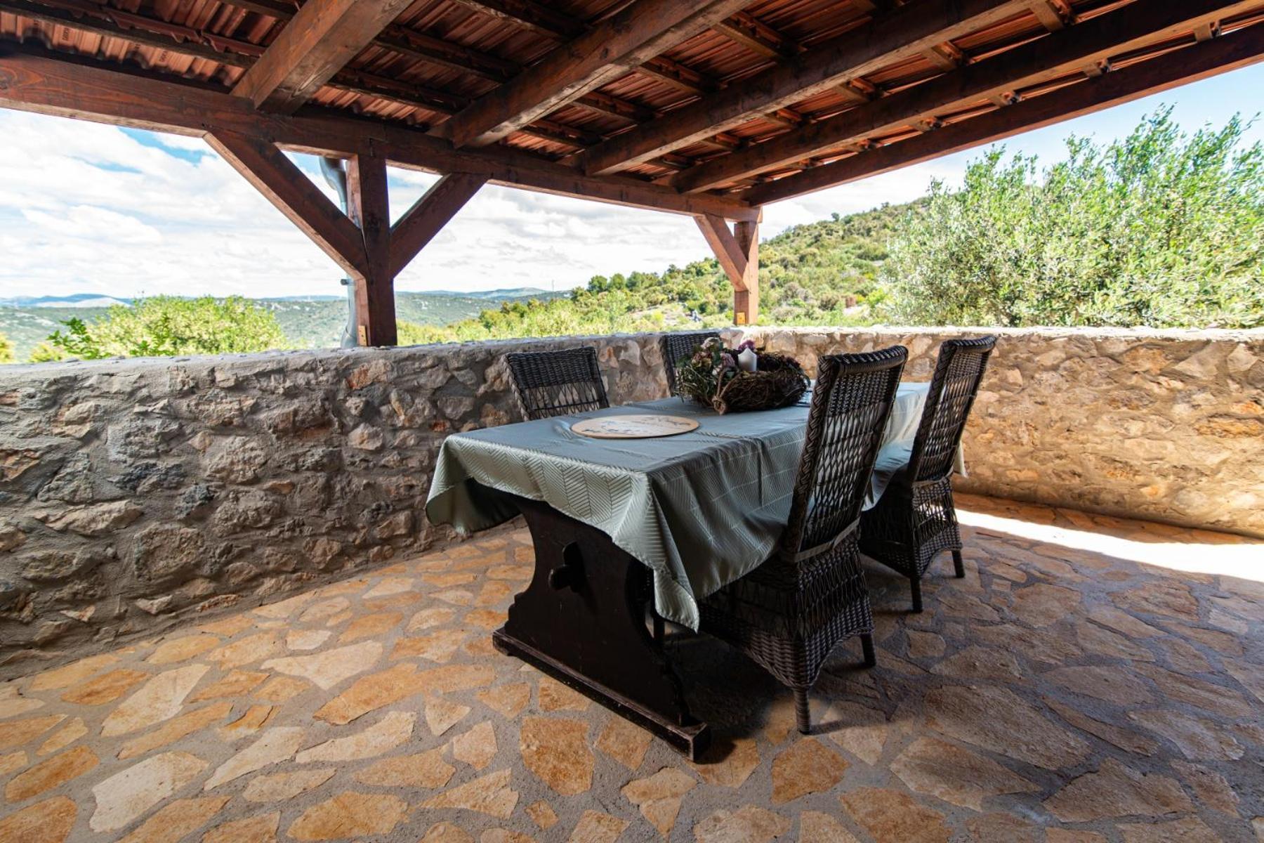 Private Cottage In Olive Grove With Heated Pool Vinišće Zewnętrze zdjęcie